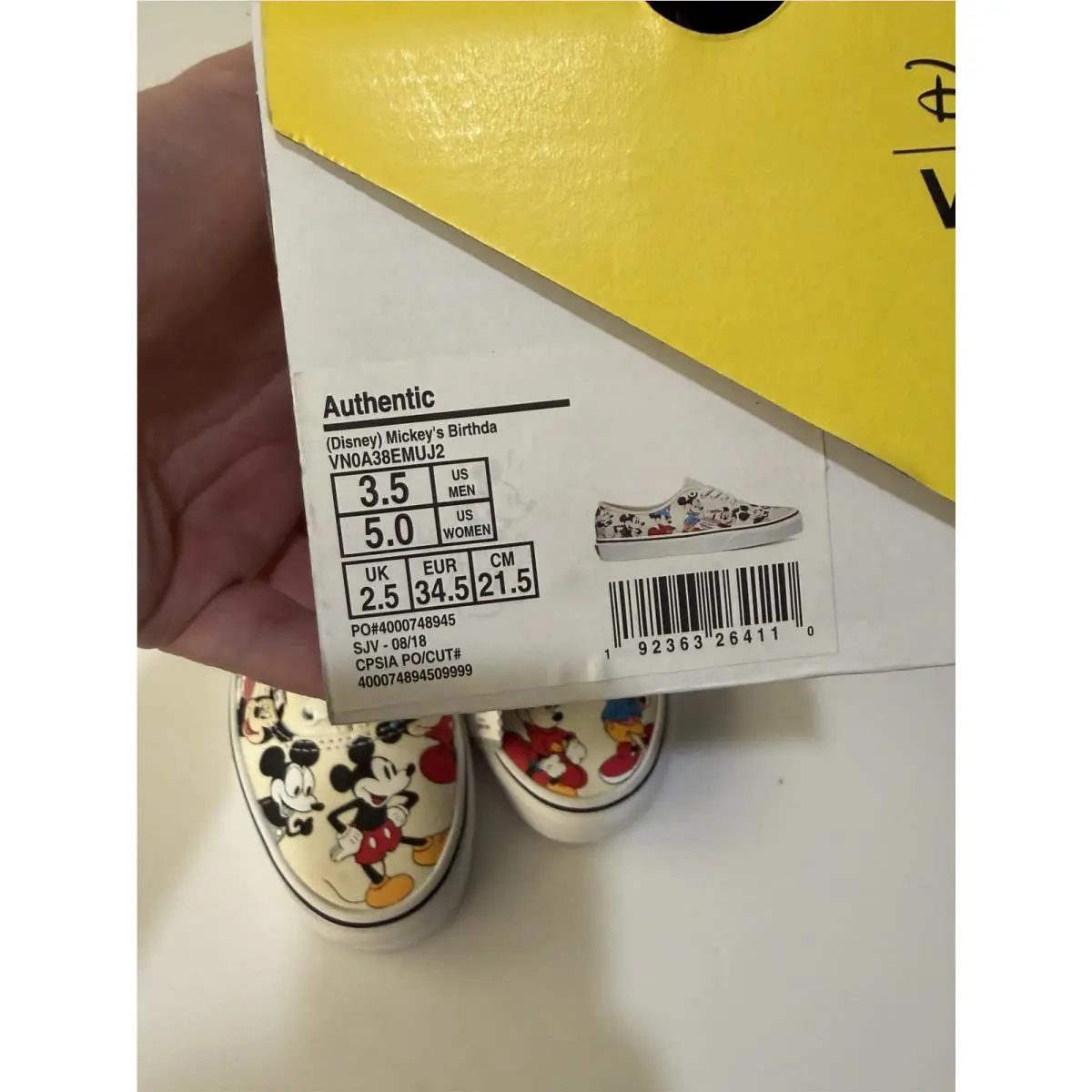Vans shoes - Authentic - Authentic - True White/Black 1