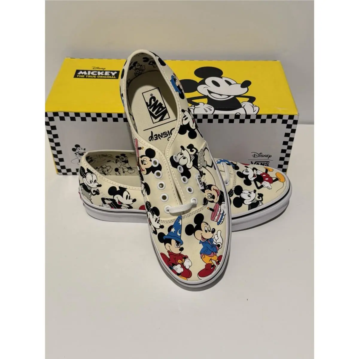 Vans shoes - Authentic - Authentic - White/Black/Multi 2