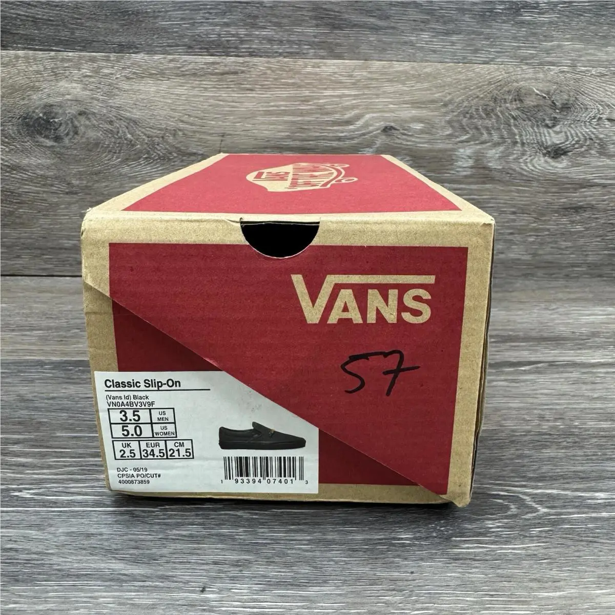 Vans shoes - Vans Classic Slip-On - Classic - VN0A4BV3V9G - Black (UPC: 193394068760) 11
