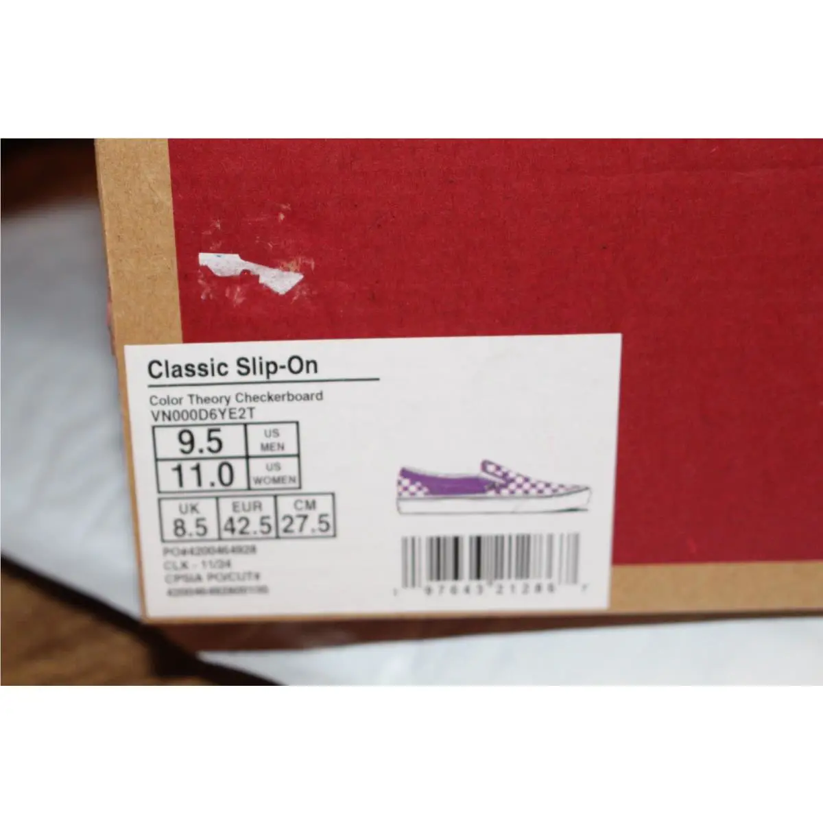 Vans shoes - VANS Classics - Classics - Color Theory Checkerboard 6