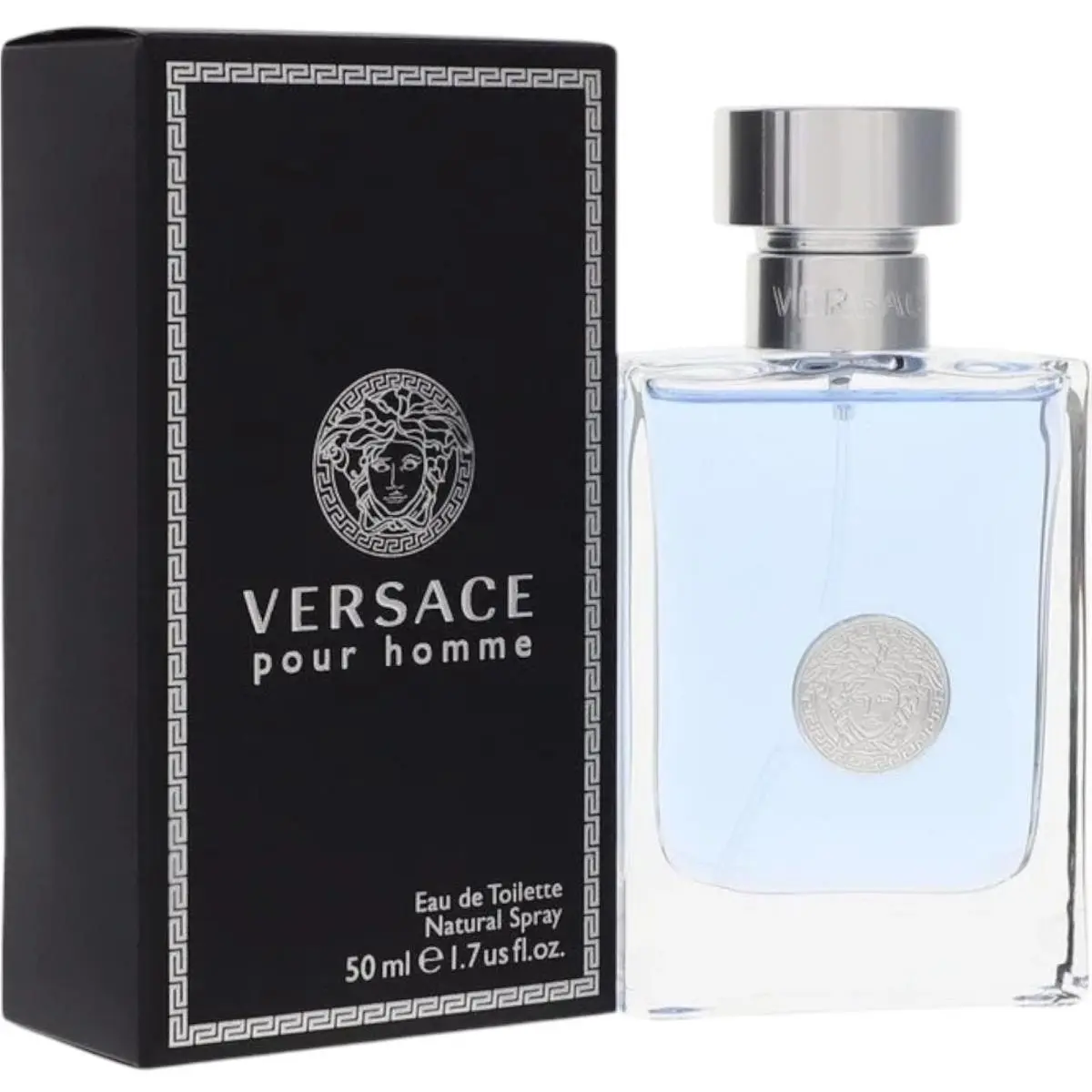 Versace Pour Homme Cologne by Versace For Men 1.7 oz 50ml Edt Spray