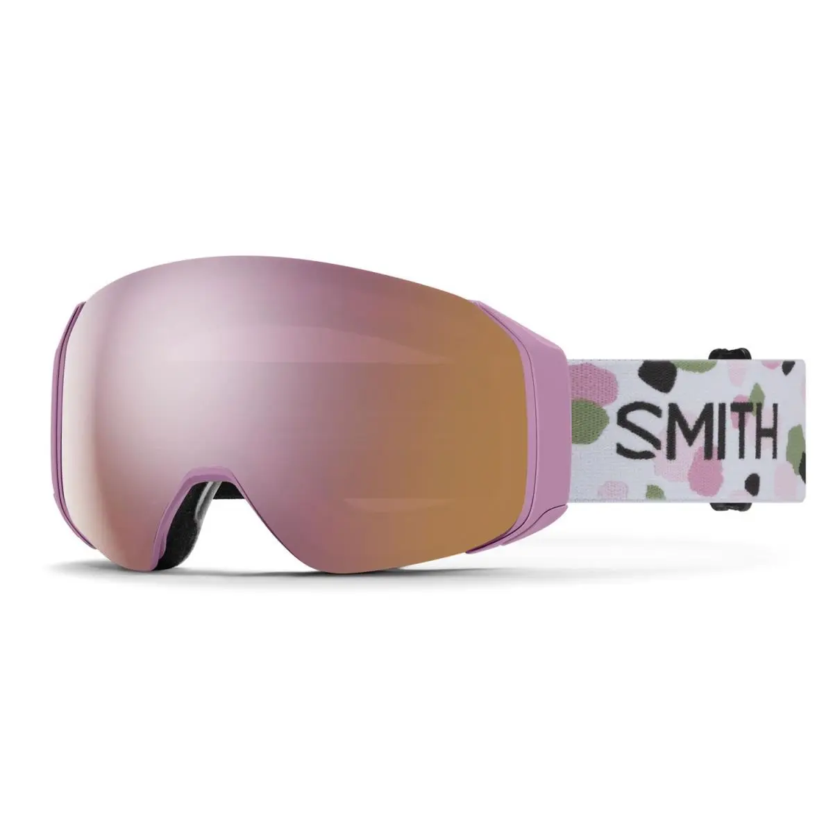 Smith 4D Mag S Snow Goggles Proper Pink Paint Brush CP Everyday Rose Gold Mirror - Frame: Pink