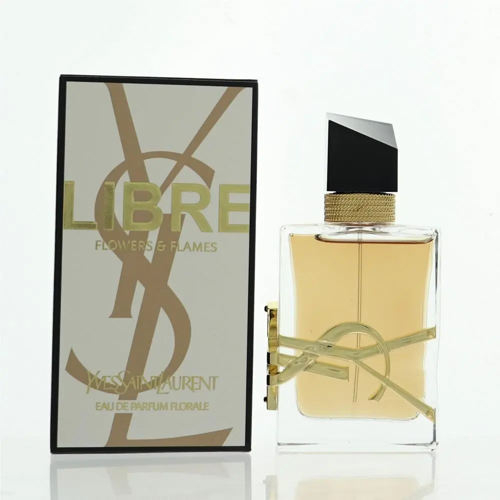 Ysl Libre Flowers Flames by Yves Saint Laurent Box For Women 1.6 Oz Eau De
