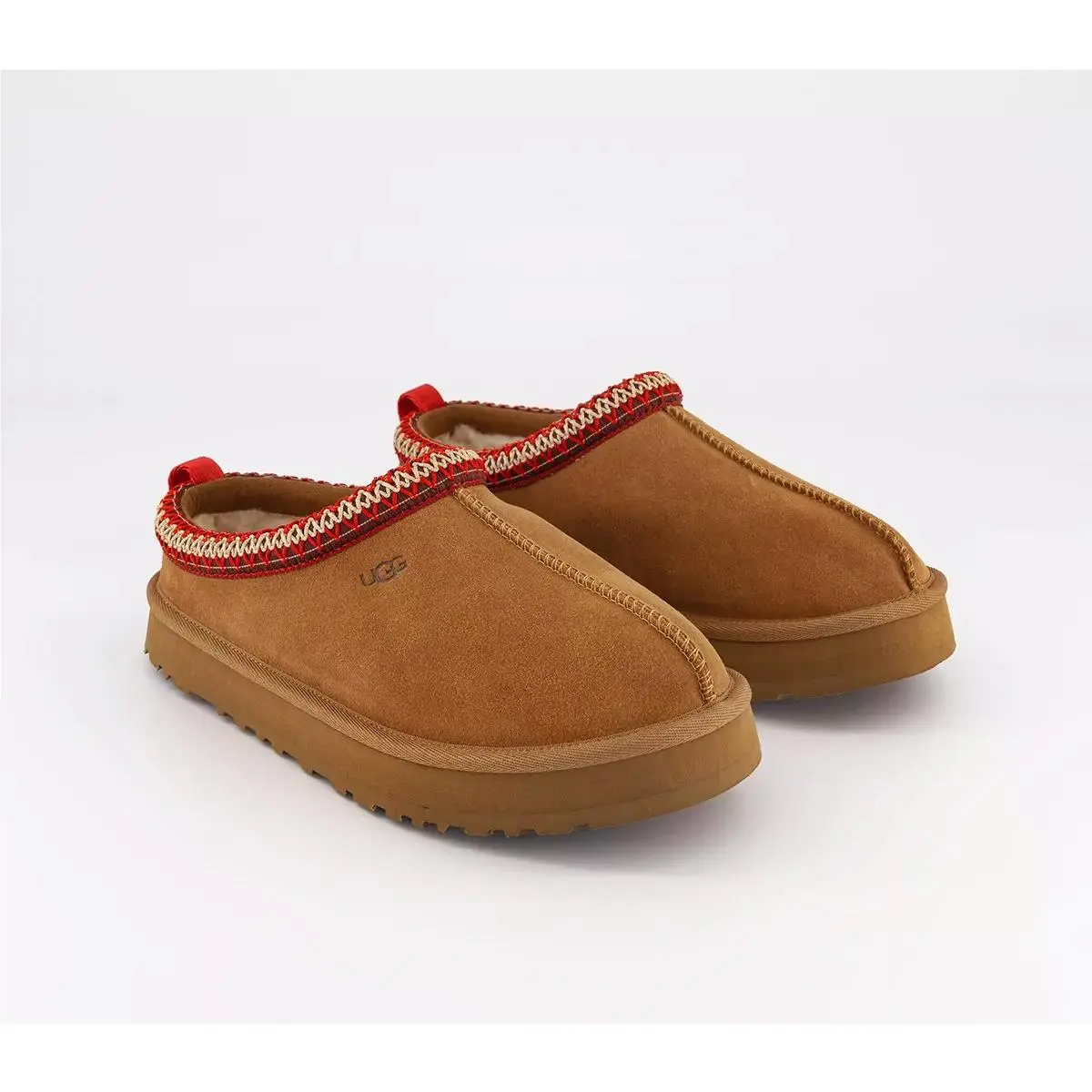 UGG shoes - UGGBraid Kids Tazz slippers - Braid Kids Tazz slippers - 1143776K - Brown 4