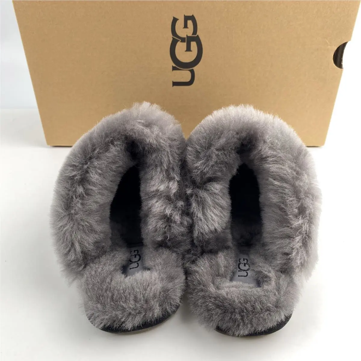 UGG shoes - UGG Scuffette II - Scuffette - Black/Grey 1