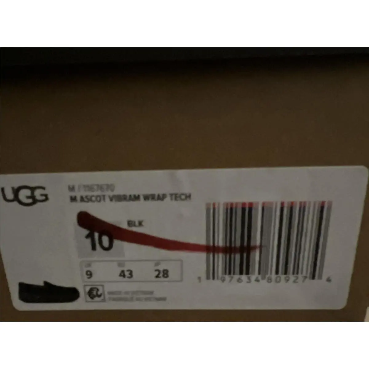 UGG shoes - ASCOT - ASCOT - Black 4
