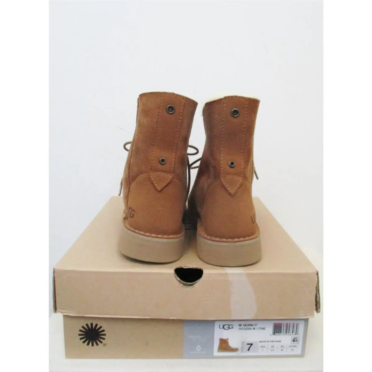 UGG shoes - UGG QUINCY - QUINCY - 1012359 - Brown, Manufacturer: Chestnut (UPC: 888855948469) 2