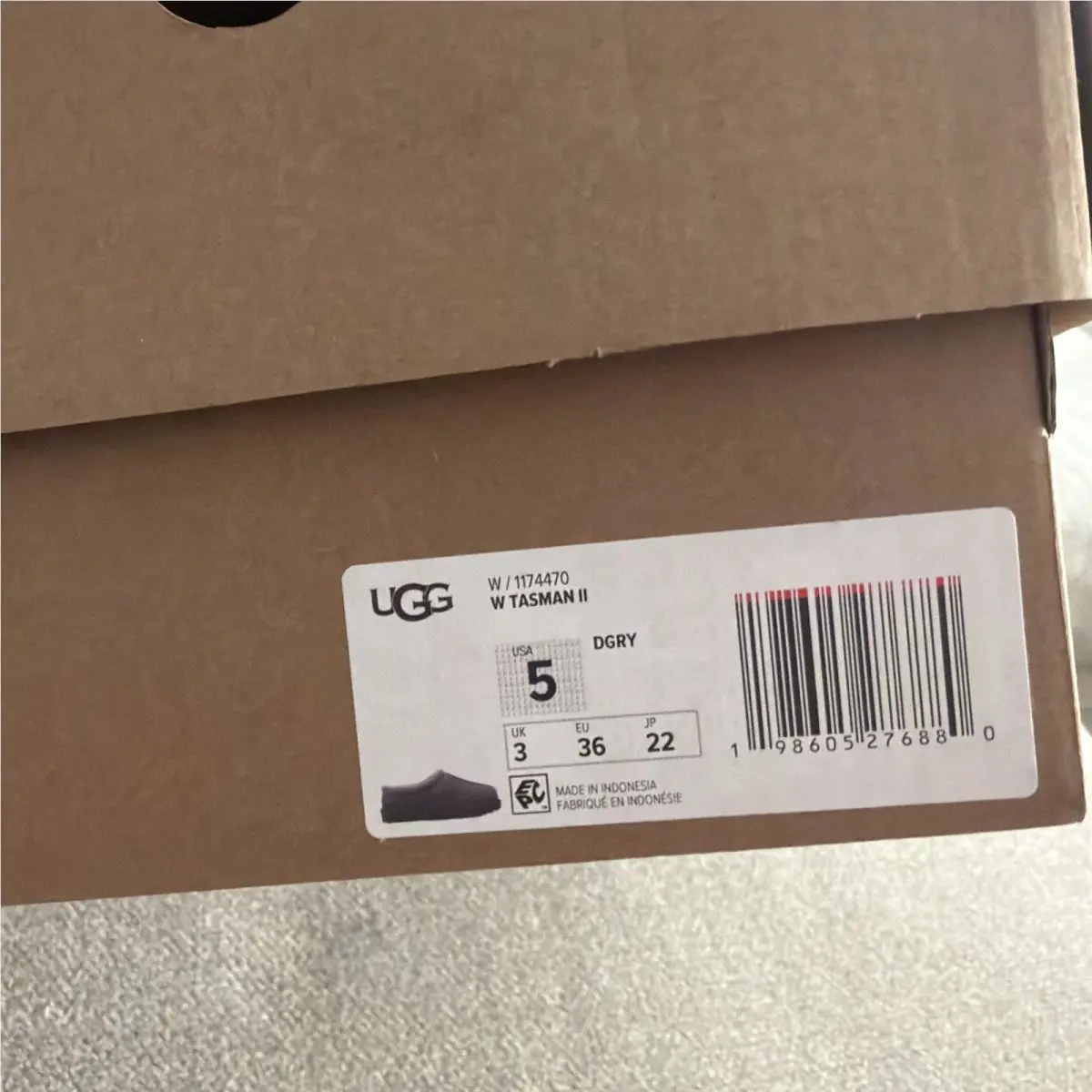UGG shoes - UGG Tasman II Slipper - Tasman Slipper - 1174470-DGRY - Dark Grey 1
