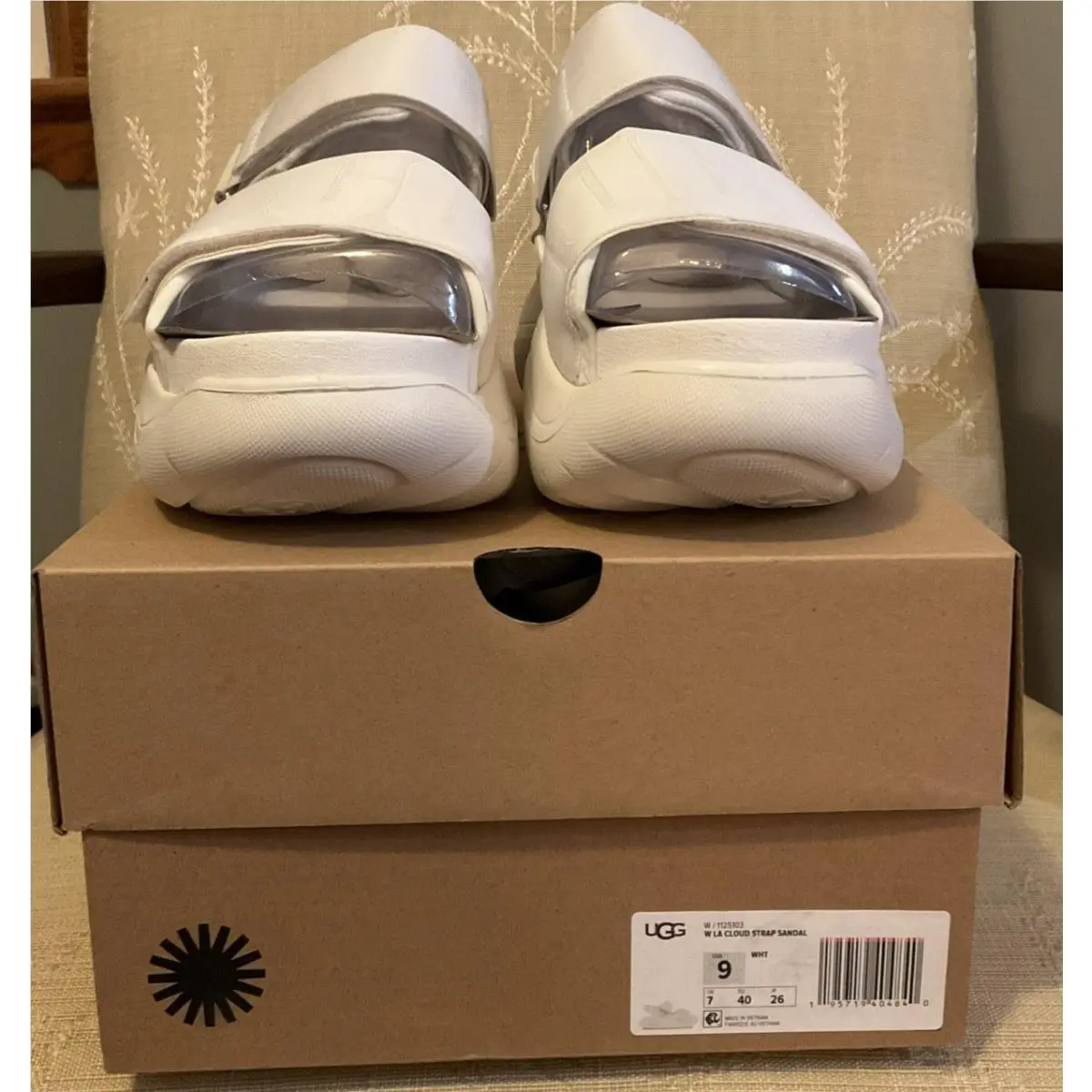 UGG shoes - UGG La Cloud Sport Sandal - White 0