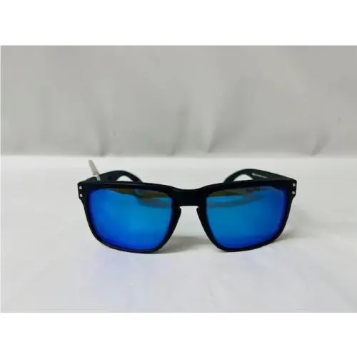 OO9102 Holbrook Prizm Polarized Sunglasses 57-18-137 F055 Matte Blk Frame w/ Prizm Sapphire Polar Lens by Oakley