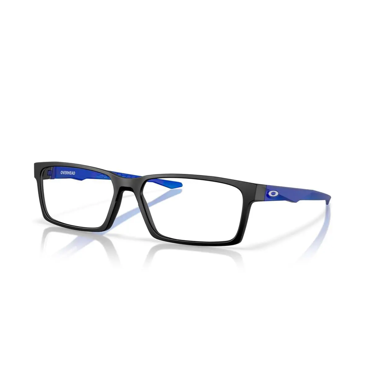 OX-8060 0959 Satin Black Blue Overhead Eyeglasses 59/16/138 by Oakley