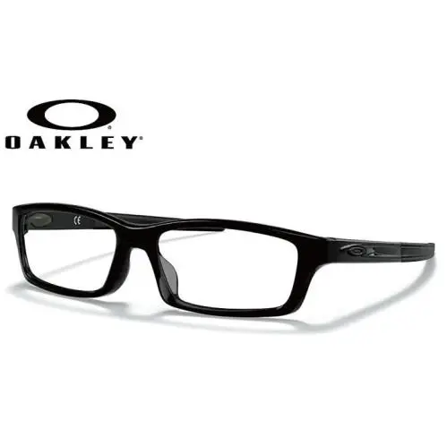 Oakley OX8111-0153 Crosslink Polished Black Ink 53/15/135 Eyeglasses - Frame: Polished Black Ink