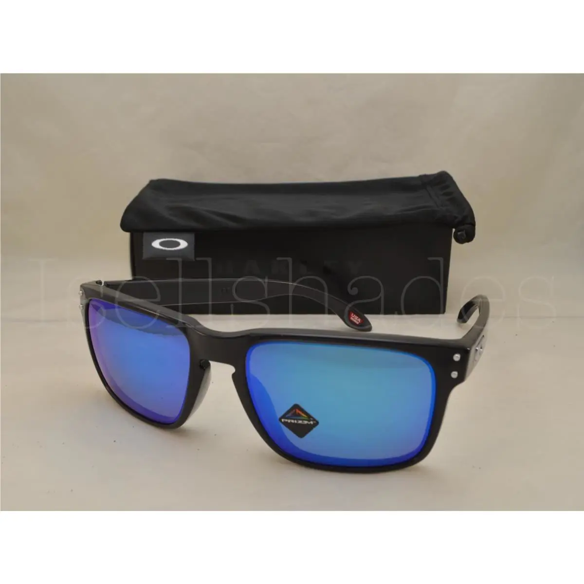 Oakley Holbrook OO9102-W7 55 Black Ink with Prizm Sapphire Polarized Lens