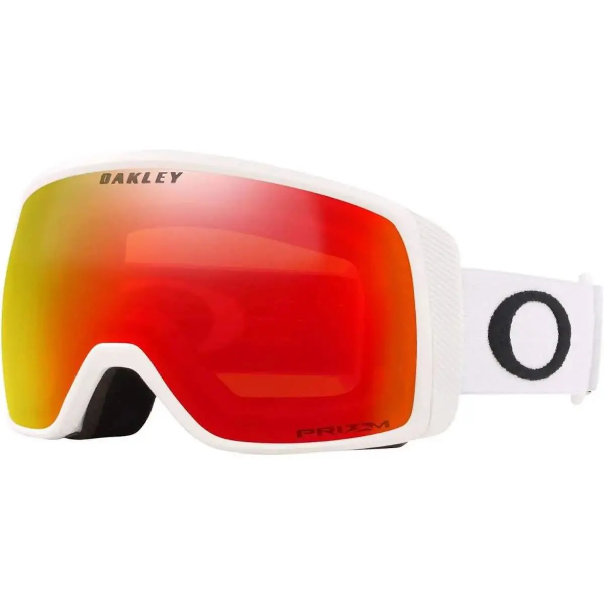 Oakley Adult Flight Tracker XS Snow White/prizm Torch Iridium OS Goggles