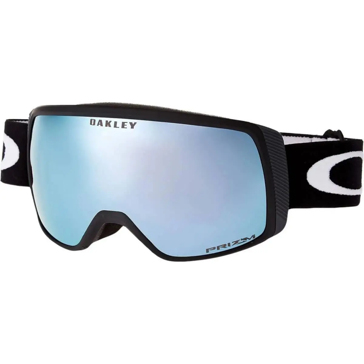 Oakley Adult Flight Tracker XS Snow Black/prizm Sapphire Iridium OS Goggles