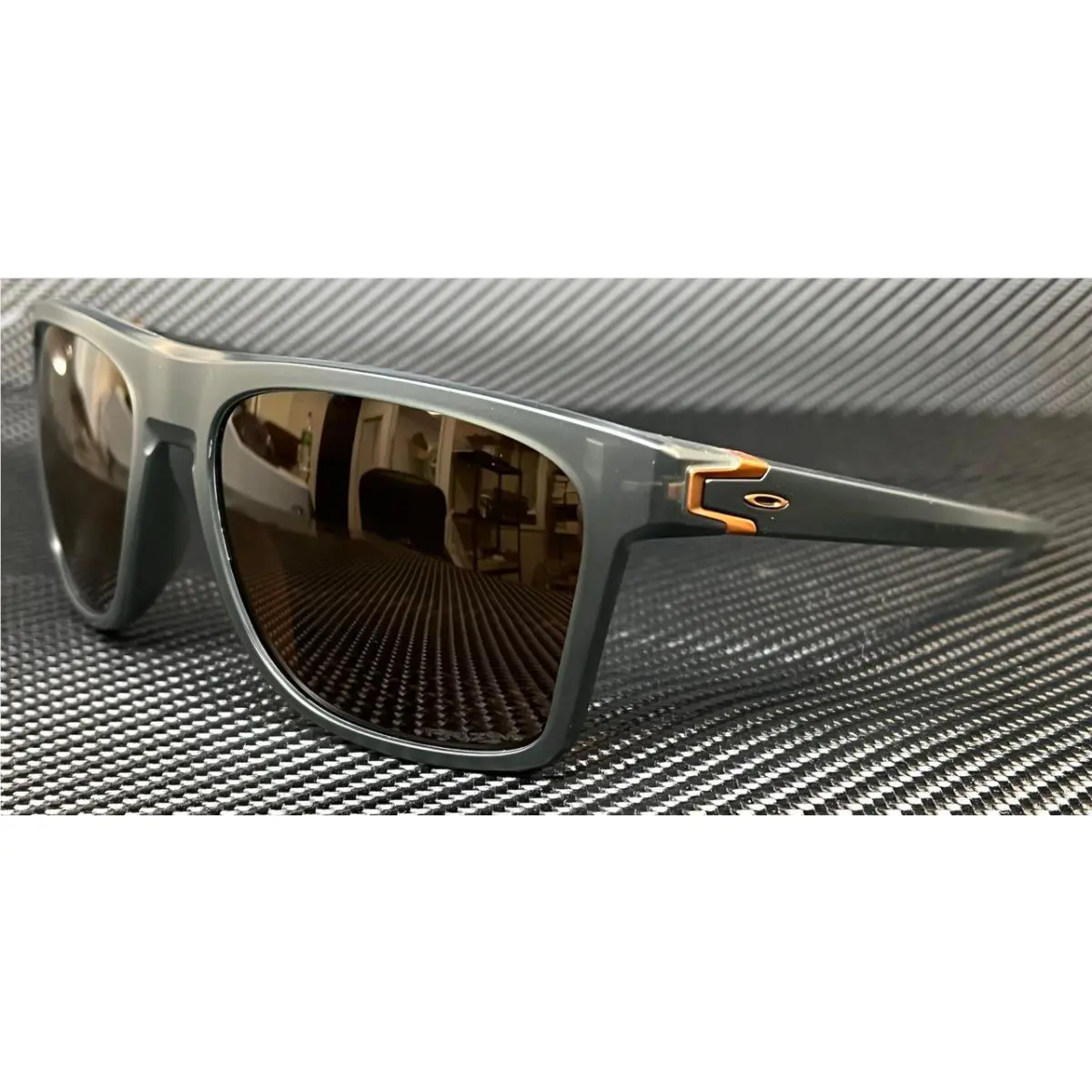 Oakley OO9100 11 Matte Olive Prizm Bronze Men`s 57 mm Sunglasses