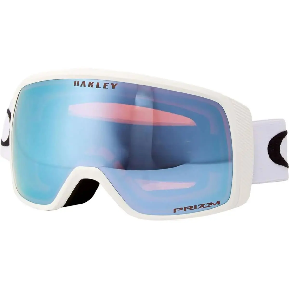 Oakley Adult Flight Tracker XS Snow White/prizm Sapphire Iridium OS Goggles