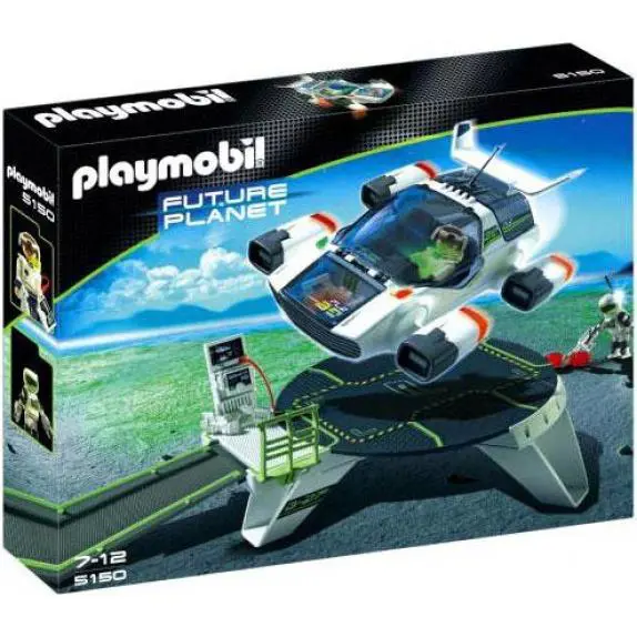 Playmobil Future Planet E-rangers Turbojet with Launch Pad Set 5150
