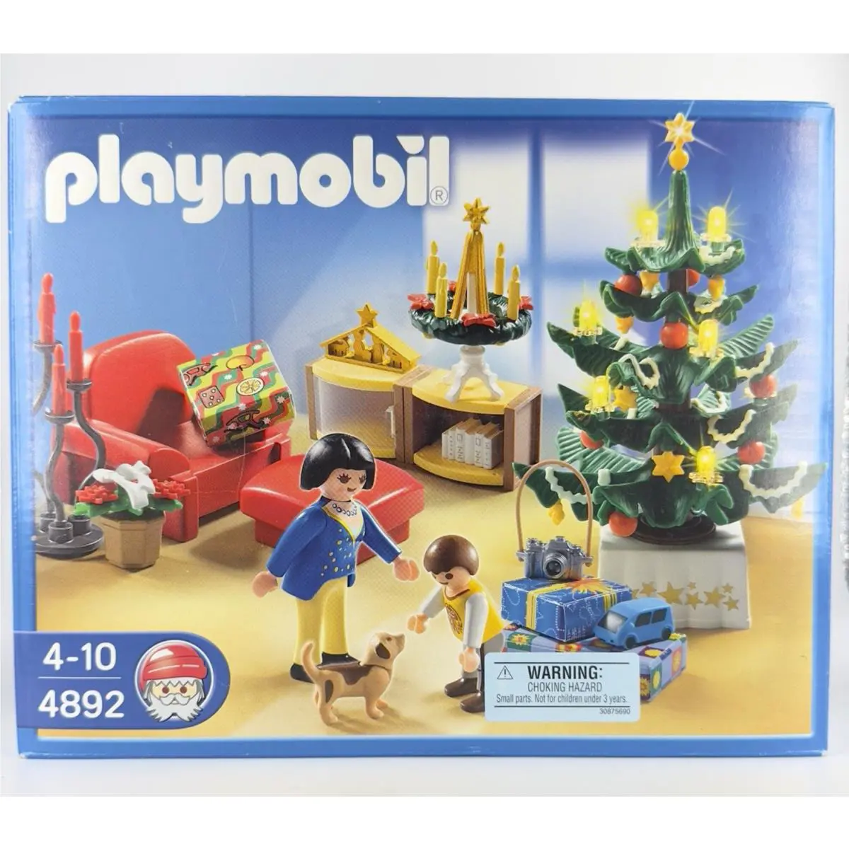 Playmobil 4892 Christmas Room 2009 Box