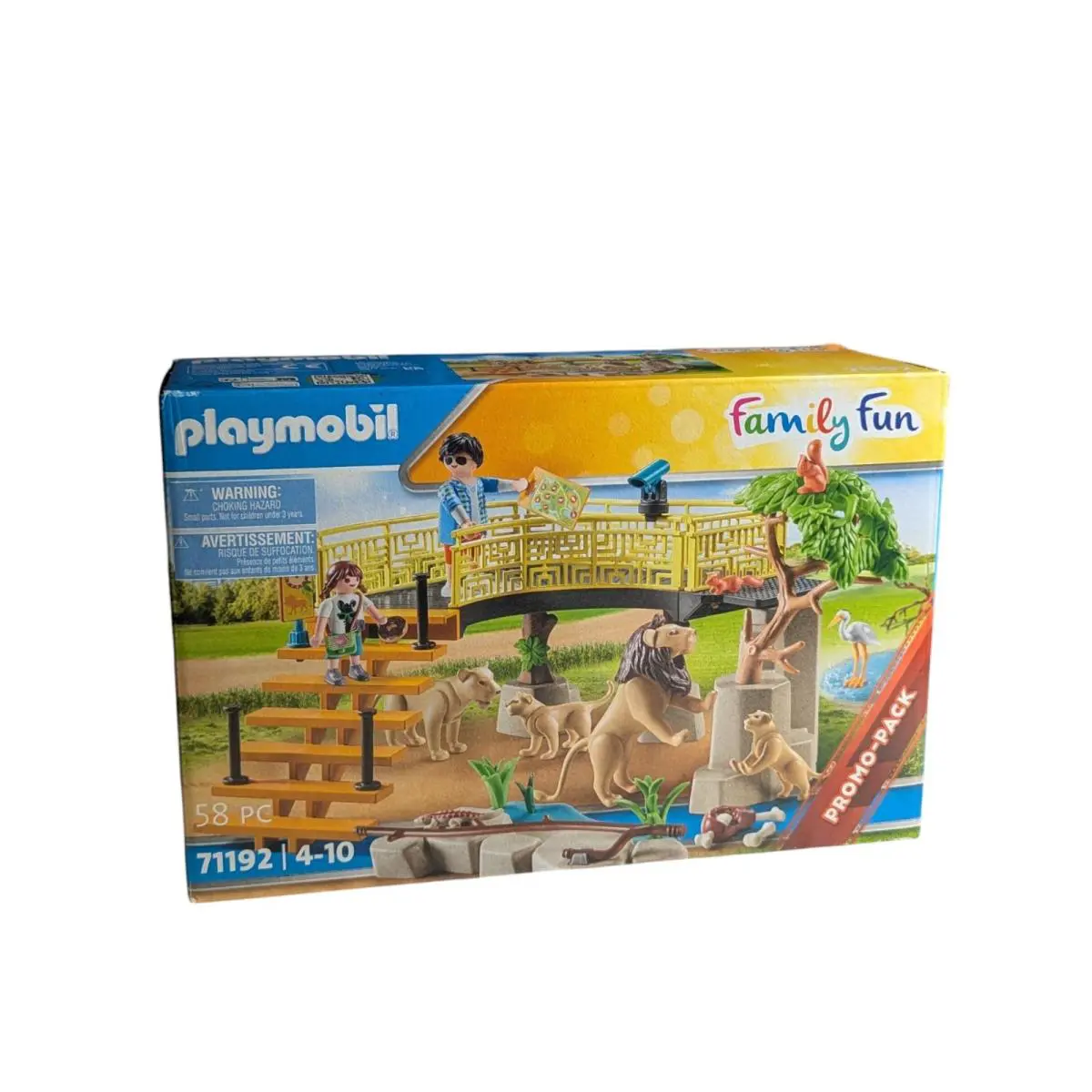 Playmobil 71192 Family Fun Outdoor Lion Enclosure Promo-pack Set New/sealed Rare