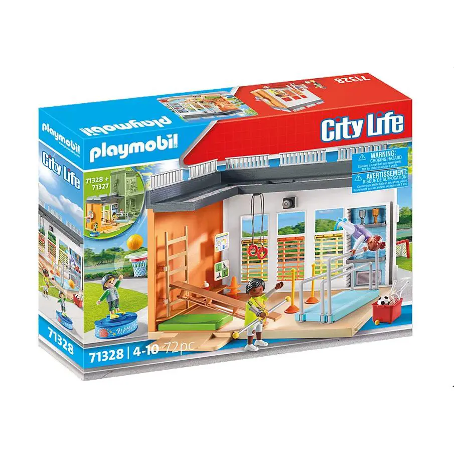 Playmobil 71328 School Gym Extension 72 Pcs