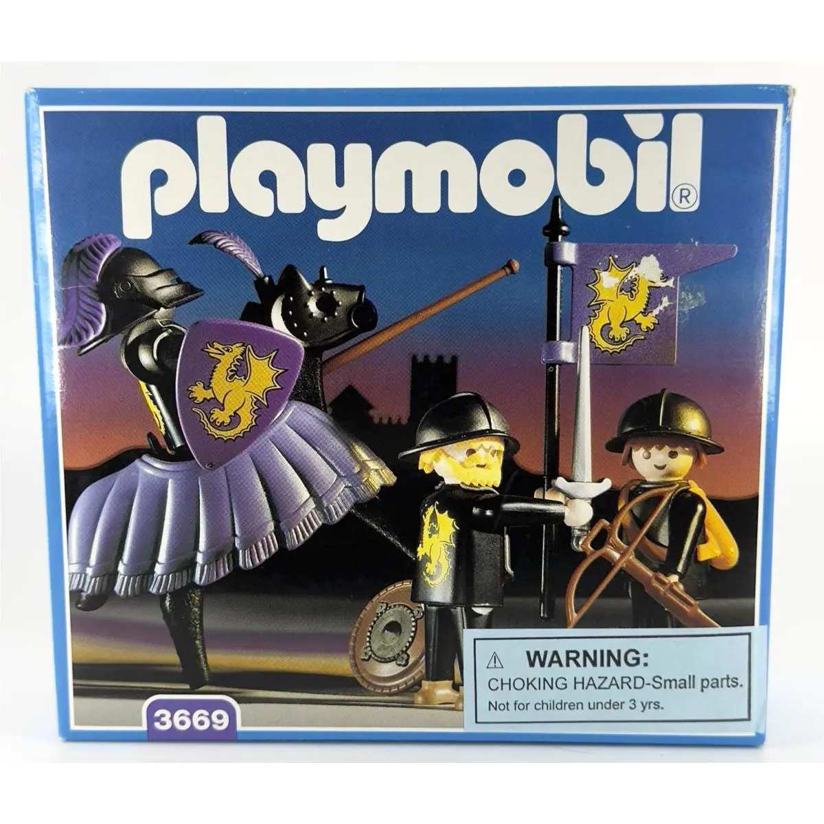 Playmobil Geobra Knights 3669 Dragon Knight Squad Medieval Vintage