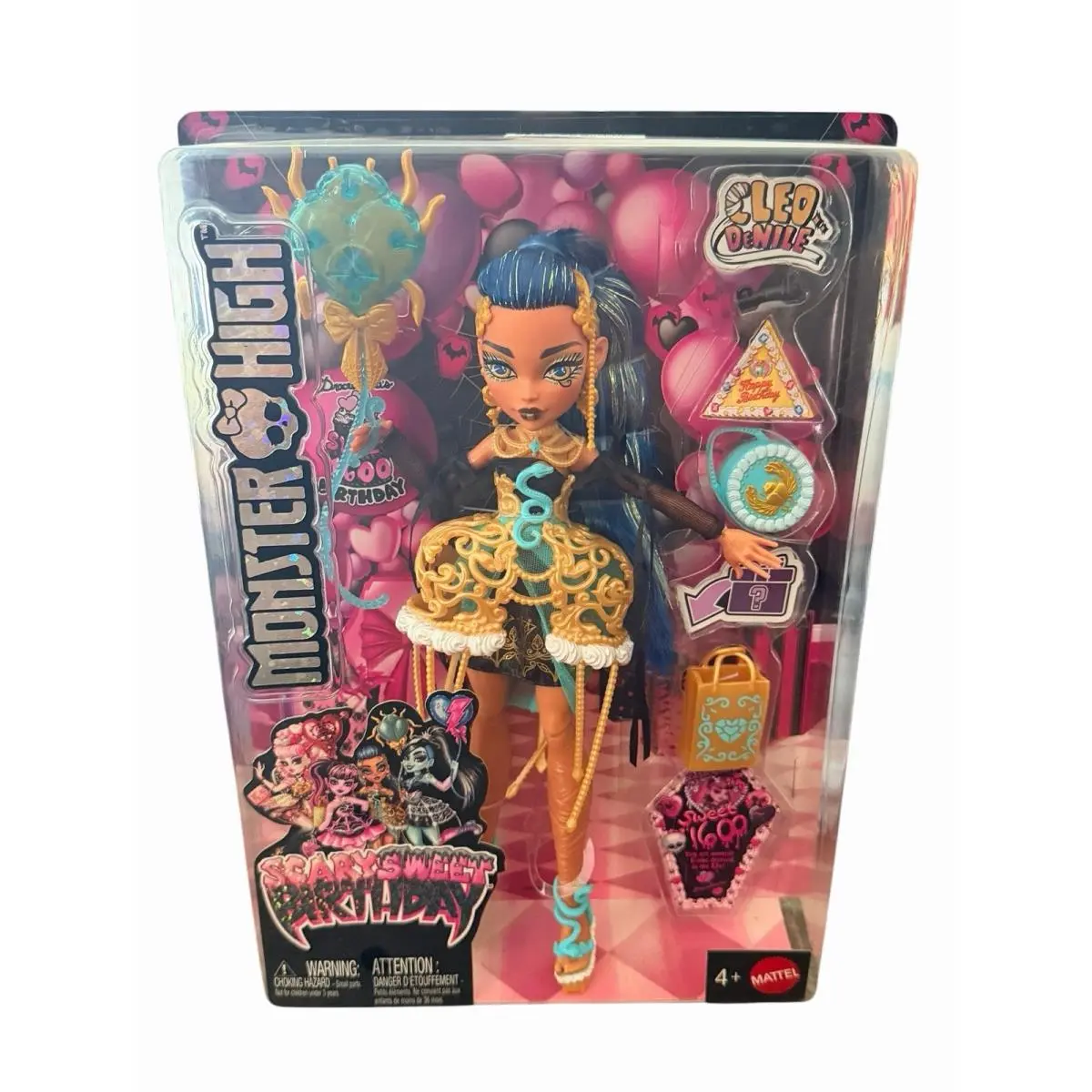 Monster High Cleo De Nile Scary Sweet Birthday Sweet 1600 Collectors Doll