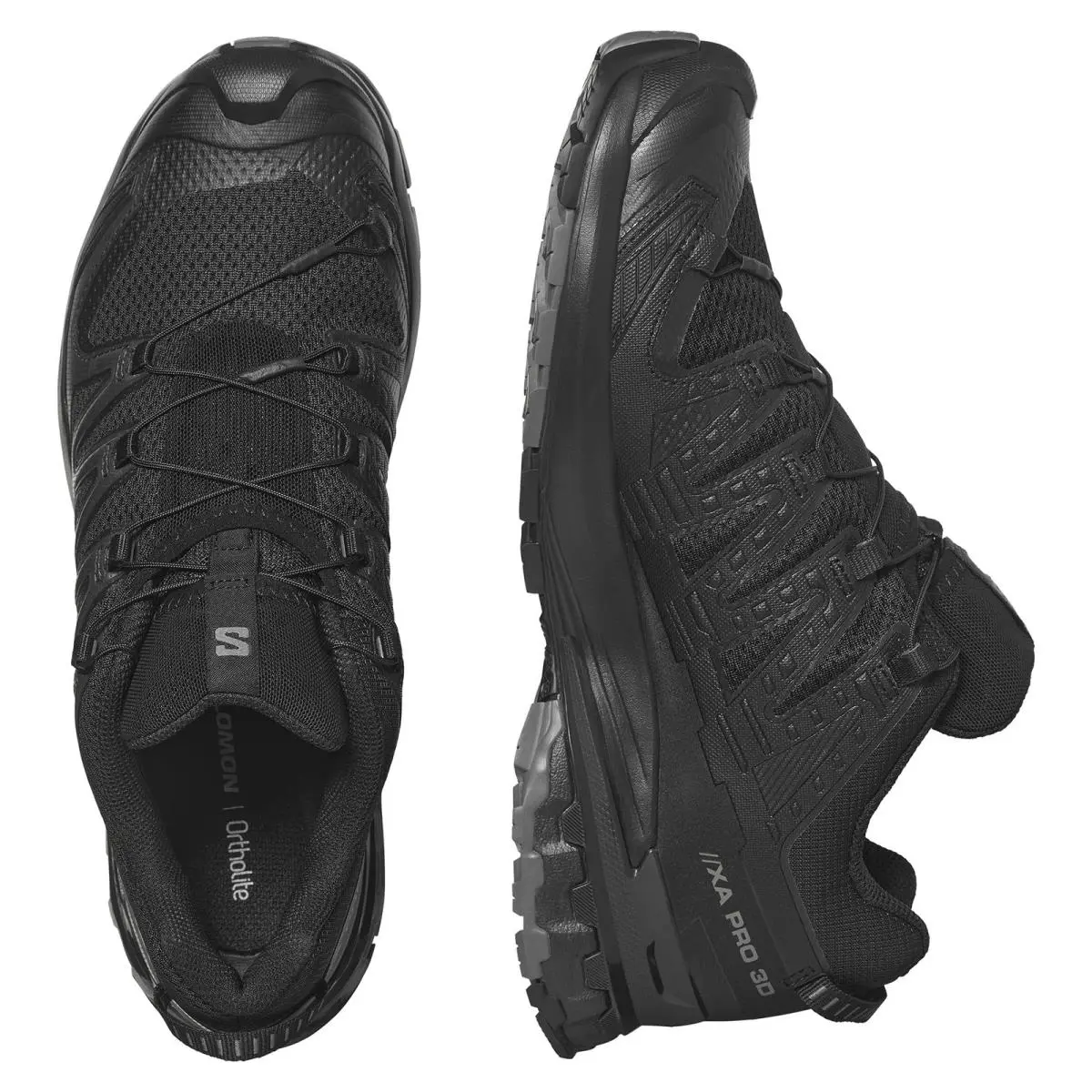 Salomon shoes - L47271800 - L47271800 - Black/Phantom/Pewter (UPC: 195751384636) 2