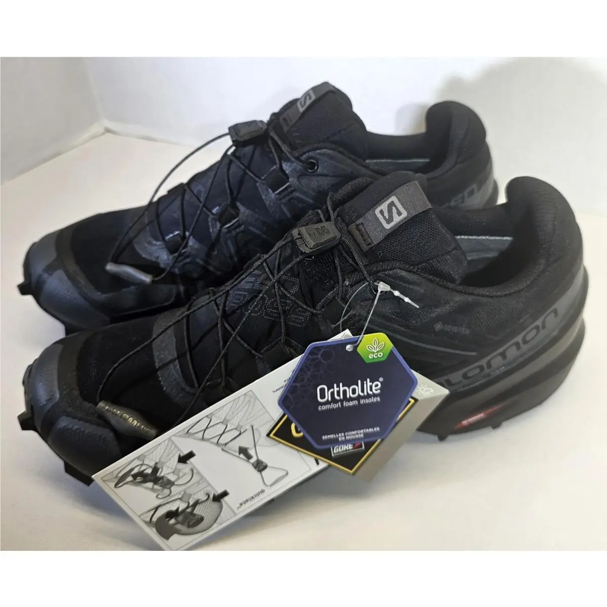 Salomon shoes - Salomon Speedcross 5 GTX - Speedcross GTX - 407954 - Black/Black/Phantom 2