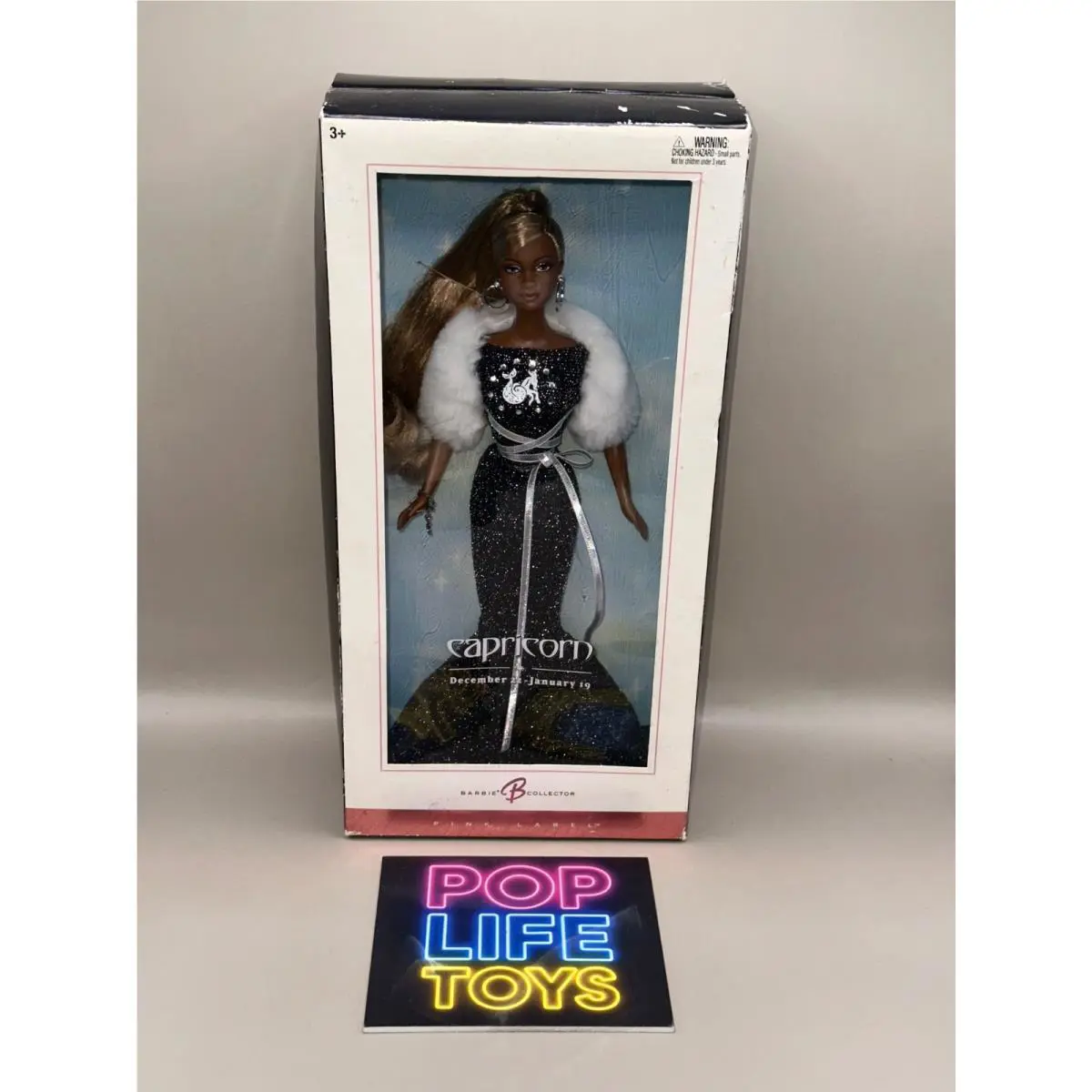 2004 Mattel Pink Label Capricorn Barbie Dec 22- Jan 19 AA C6250 Nrfb