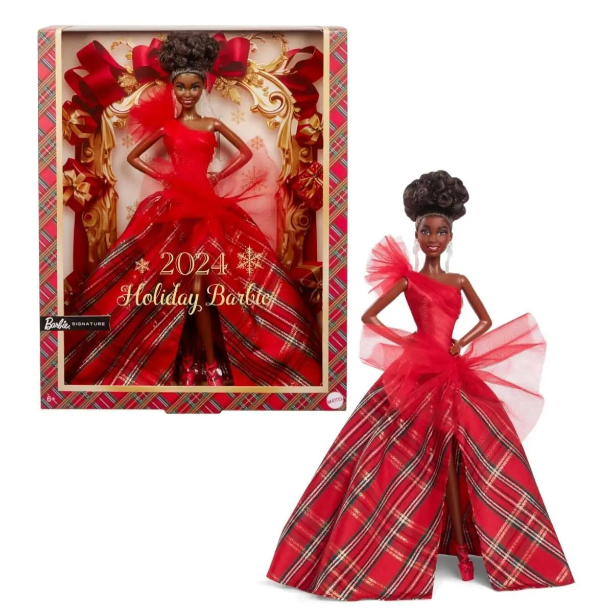 Barbie Signature 2024 Holiday Barbie Fashion Doll Seasonal Collector Gift