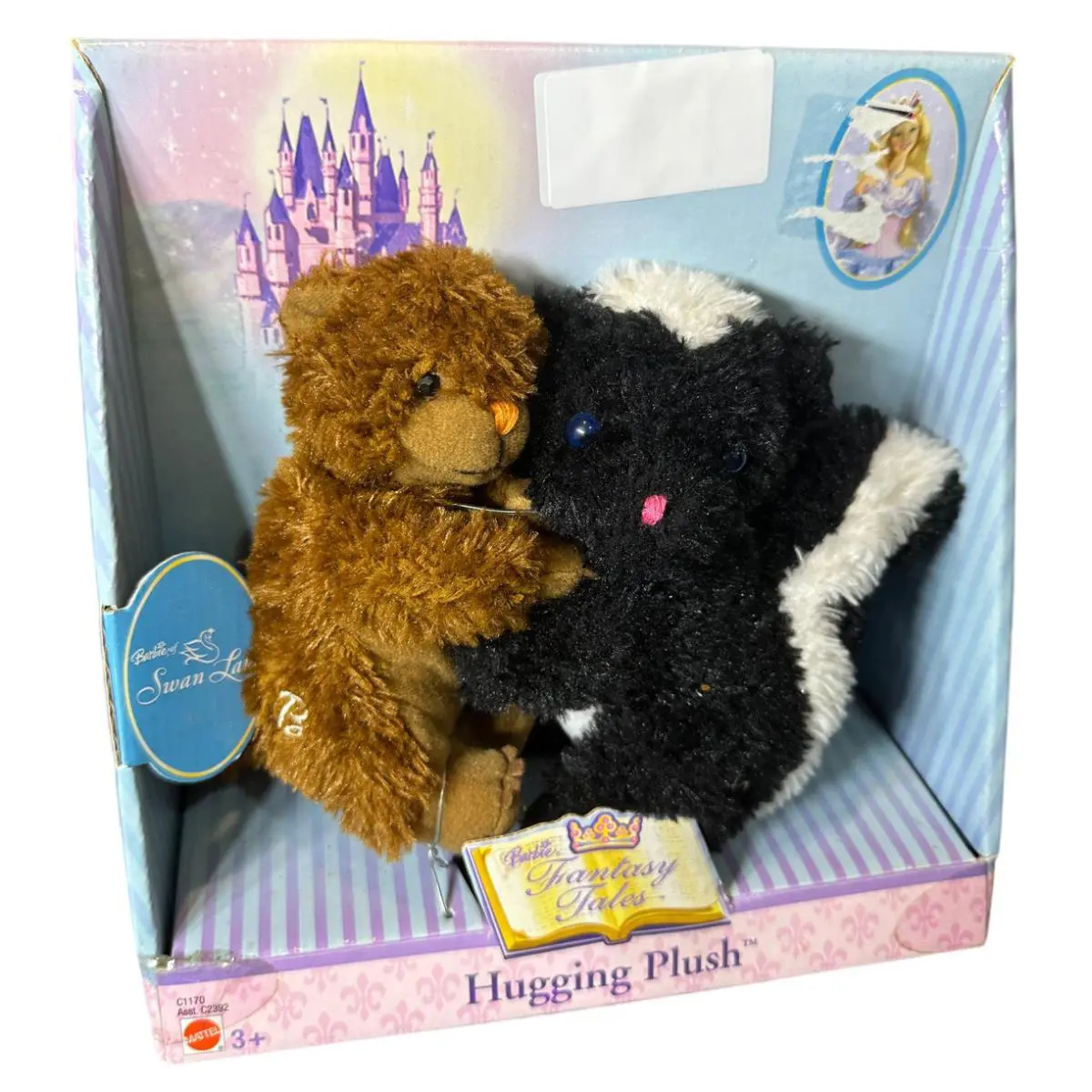 Barbie Swan Lake Plush Porcupine Skunk Fairy Tale Collection