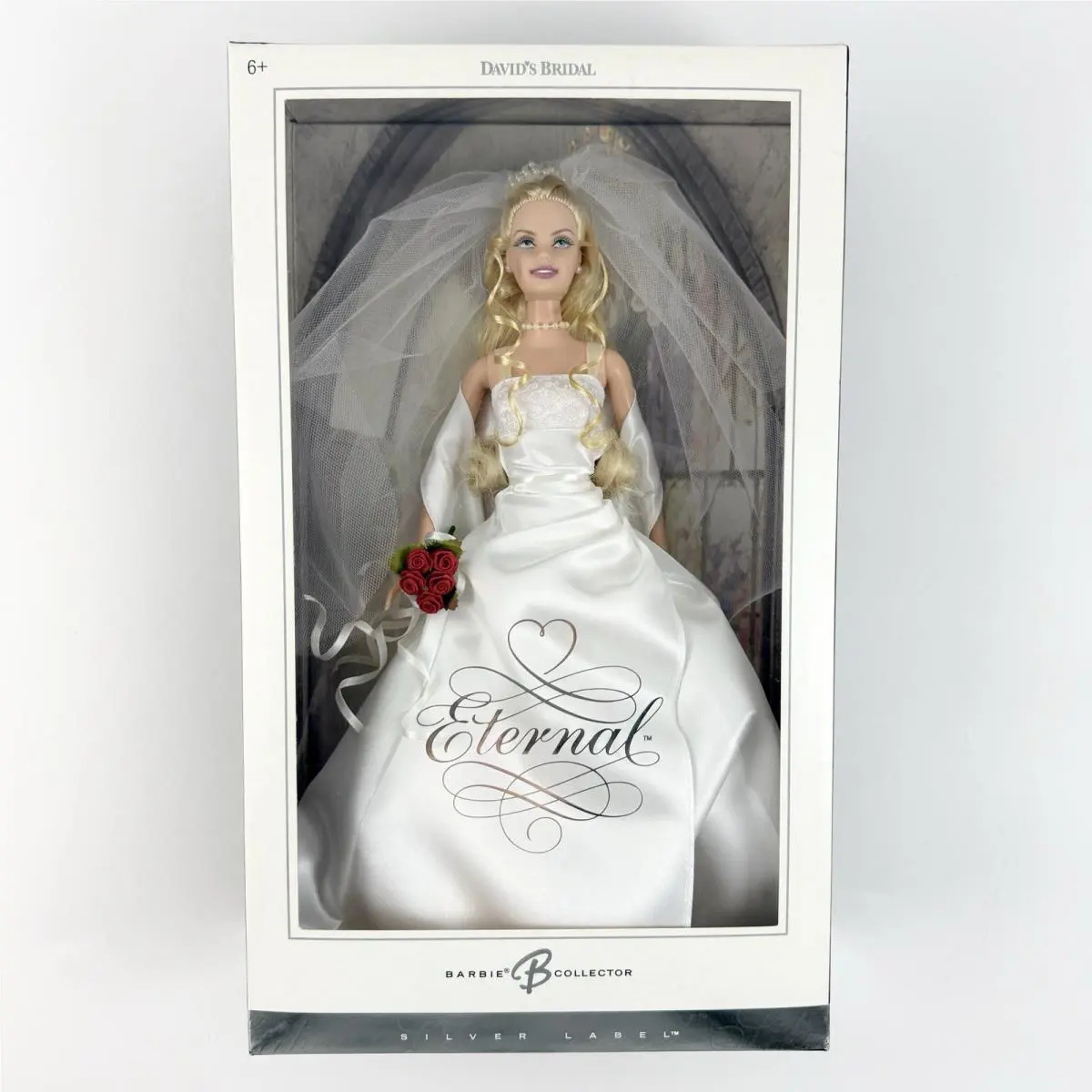 Barbie 2004 David’s Bridal Eternal Doll Silver Label Mattel H0186 Box