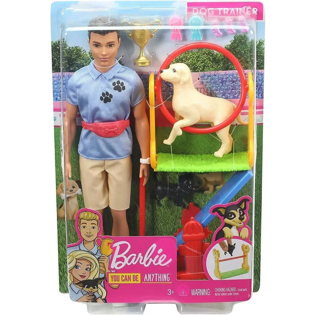 Barbie Ken Dog Trainer Playset