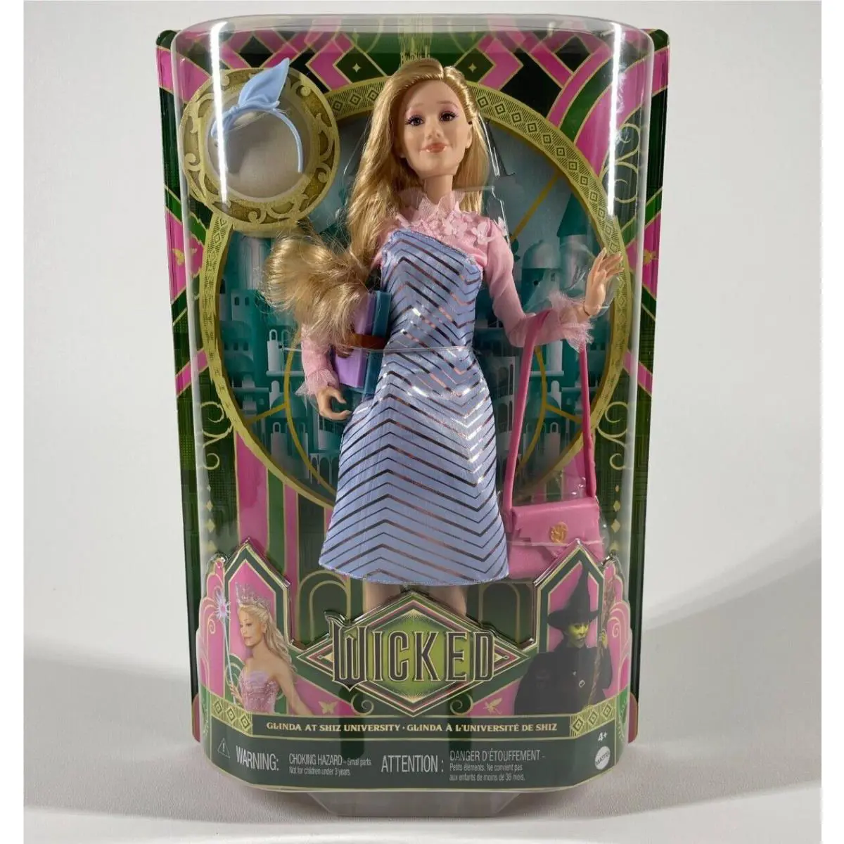 Wicked.com Rare Url Recalled Collectible Mattel Wicked Glinda Witch Fashion Doll