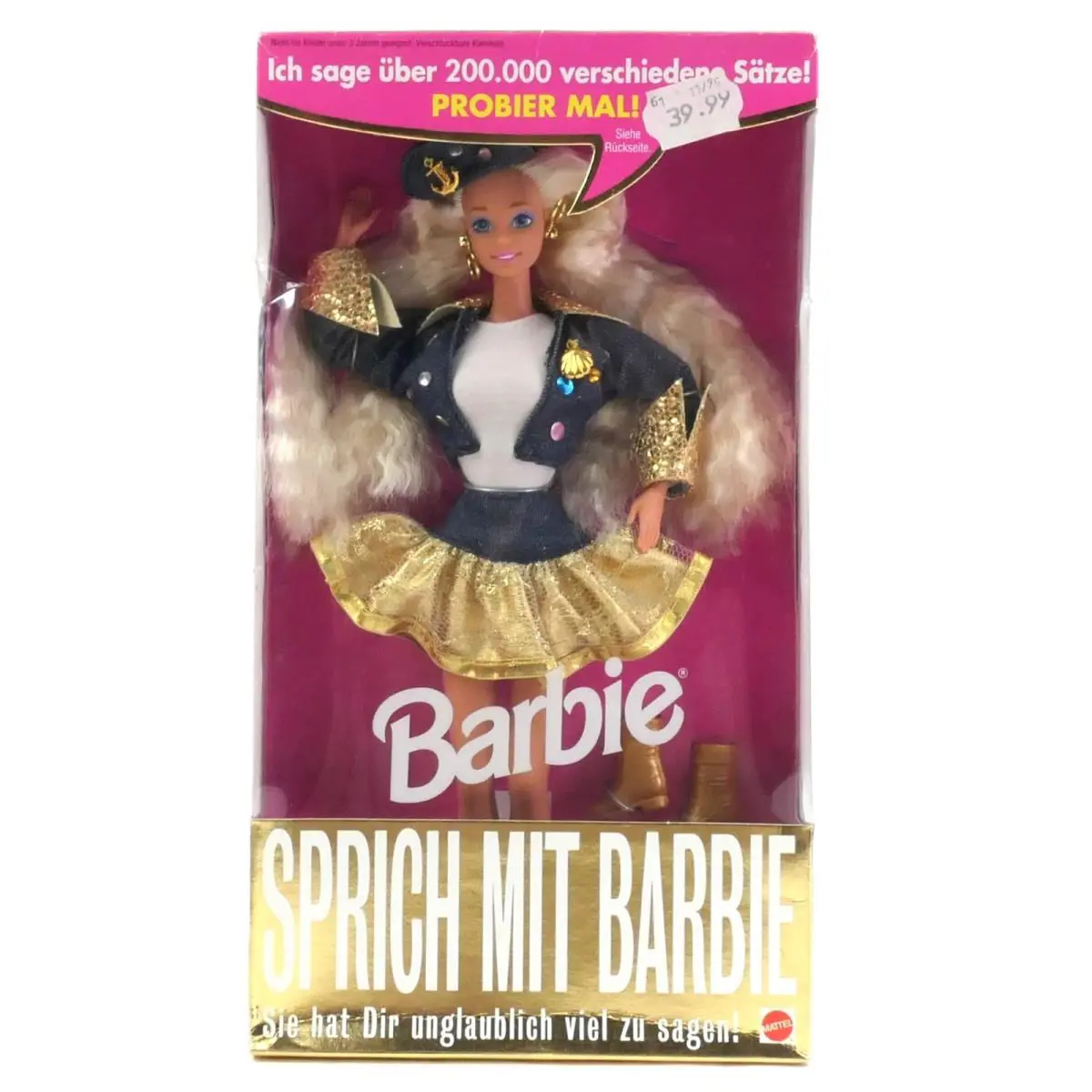 Barbie Super Talk German Speaking Doll Sprich Mit Barbie 12373