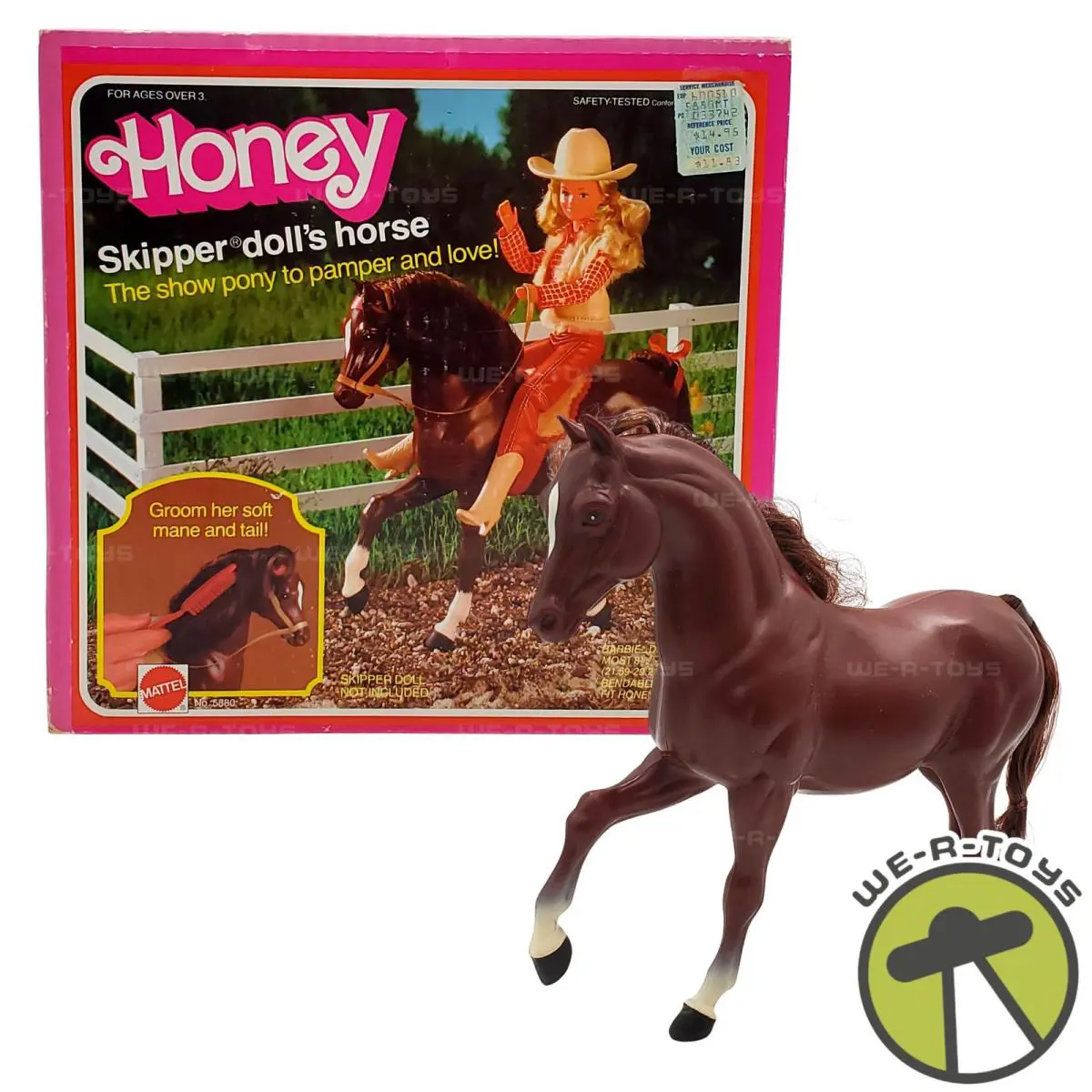 Honey Skipper Dolls` Horse Barbie 5880 Mattel 1982 Vintage