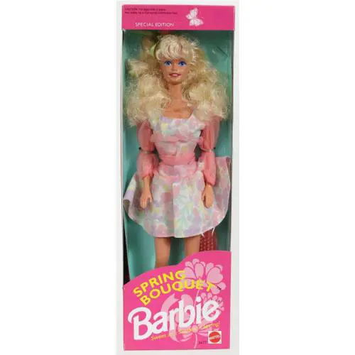 Spring Bouquet Barbie Doll Special Edition - 3477 Nrfb 1992 by Mattel Inc