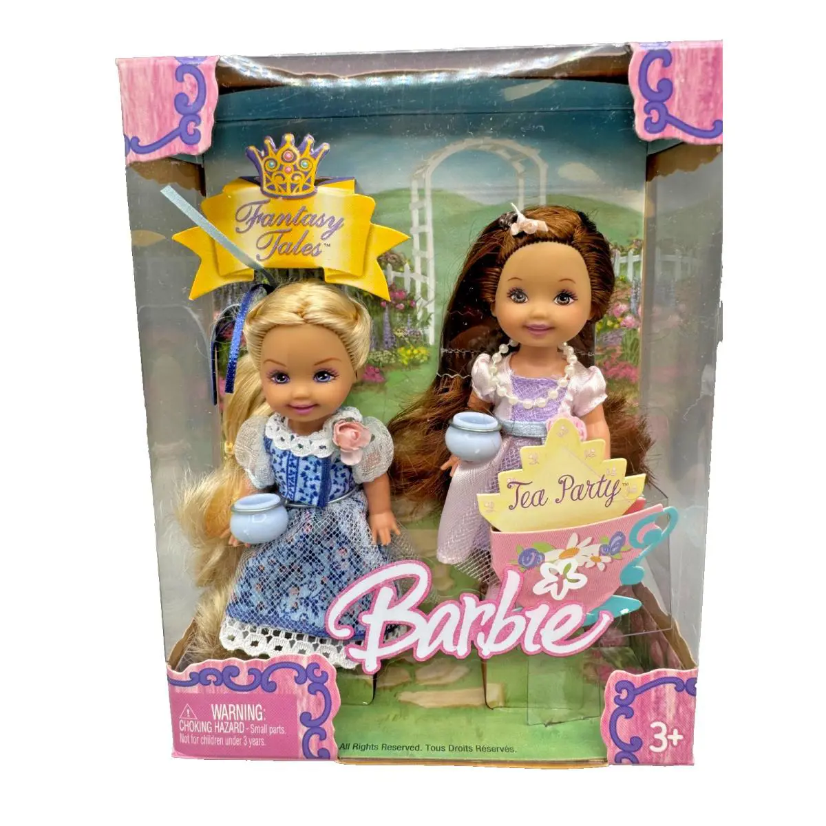 BK G Barbie Doll Kelly Club 2004 Tea Party Fantasy Tales Set G8382