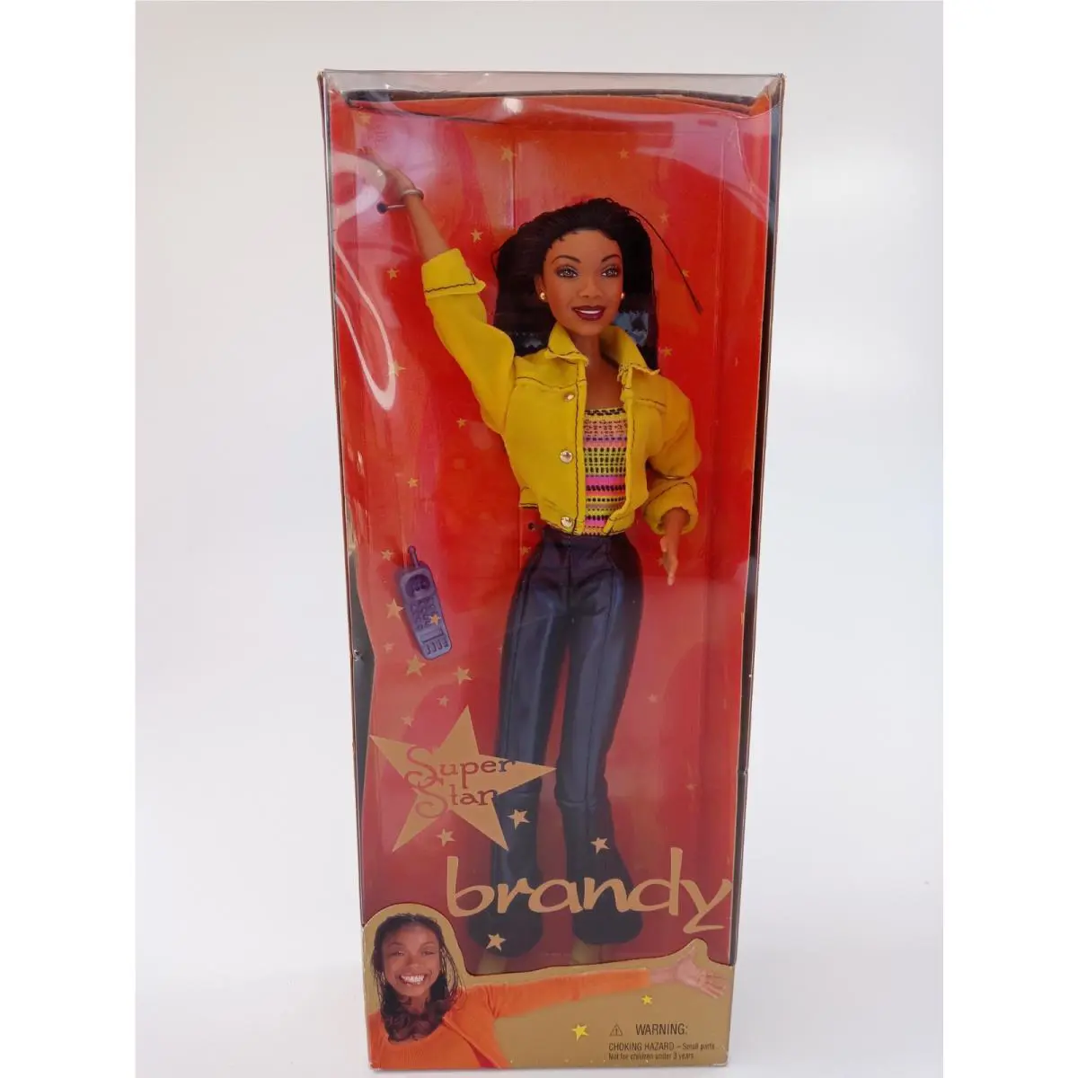 1999 Super Star Brandy Barbie Doll 27778 with Yellow Jacket