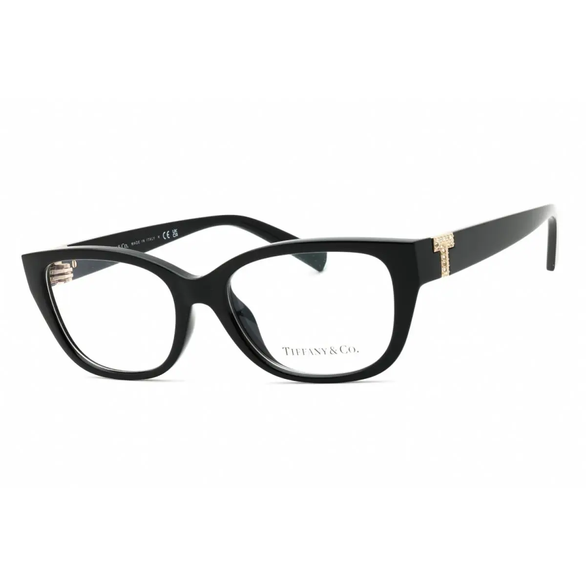 Tiffany TIF2254-8361-52 Eyeglasses Size 52mm 17mm 140mm Black Women L61