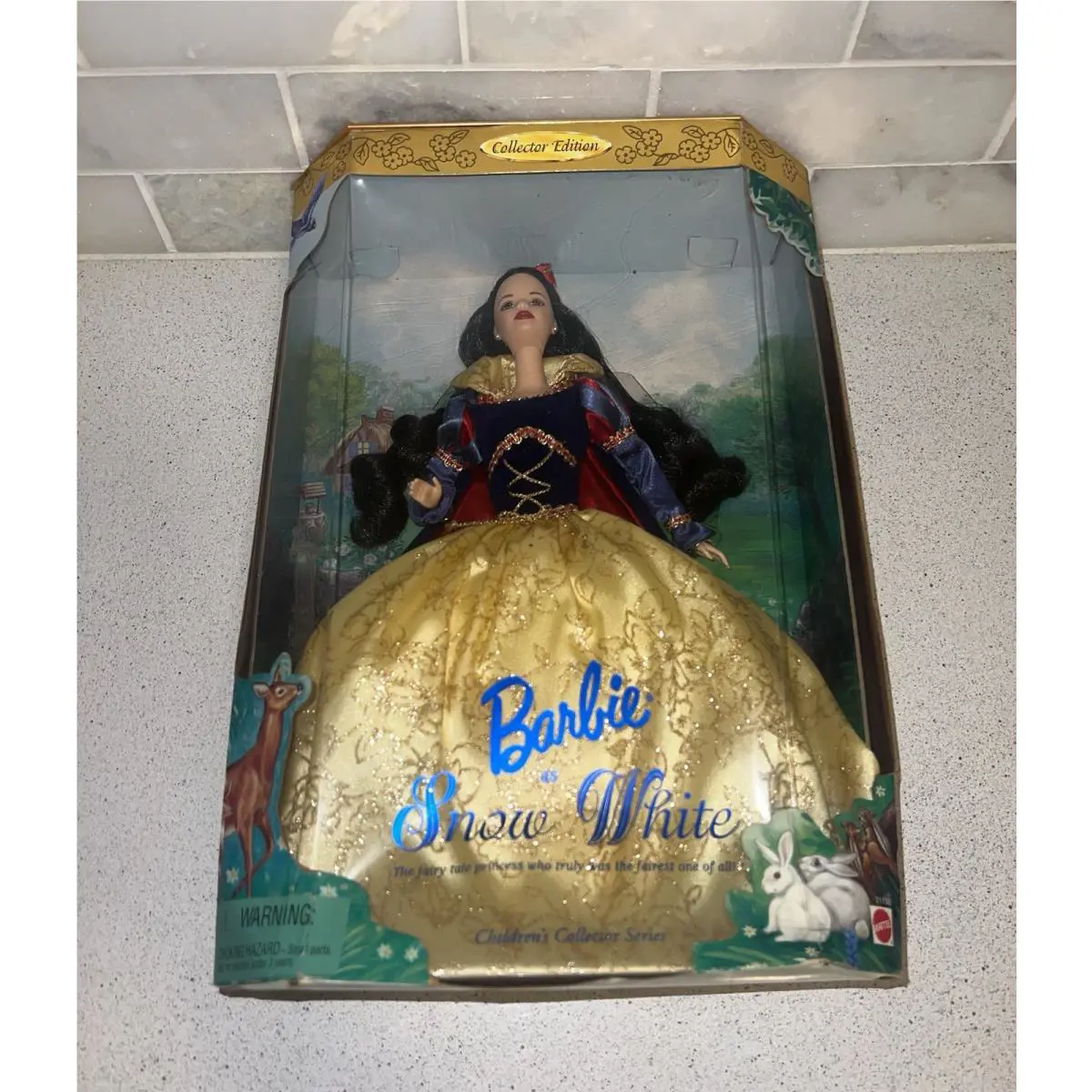 Vintage 1998 Barbie As Snow White Doll Collector Edition