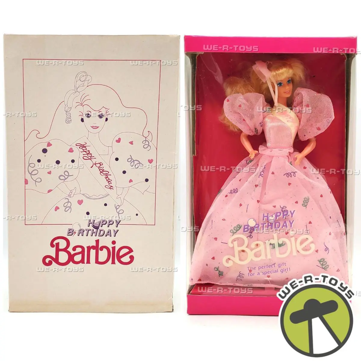 Barbie Happy Birthday Doll Foreign Exclusive Leo Mattel 1992 9915