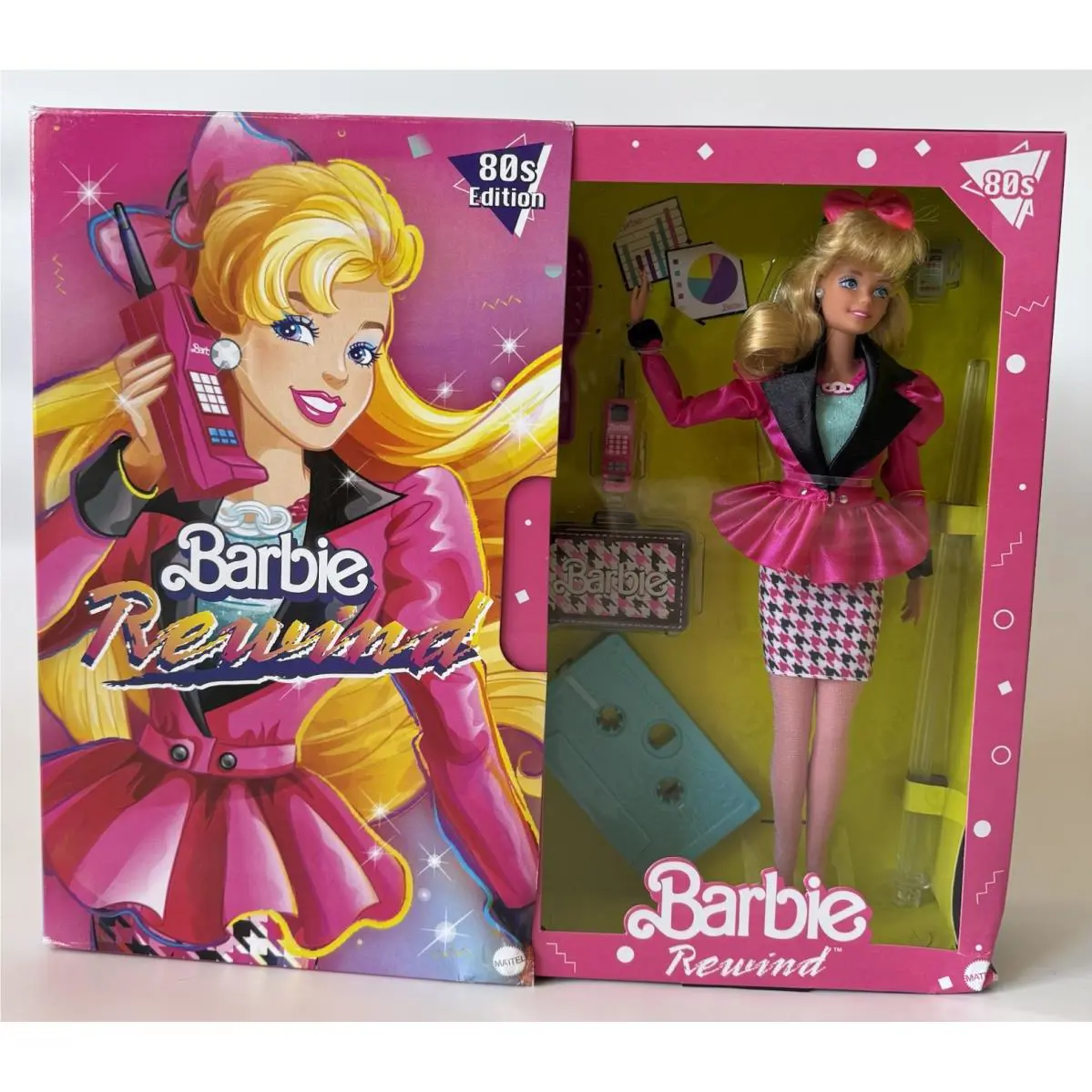 Barbie Signature Rewind 80s Edition Doll Career Girl Business Blonde