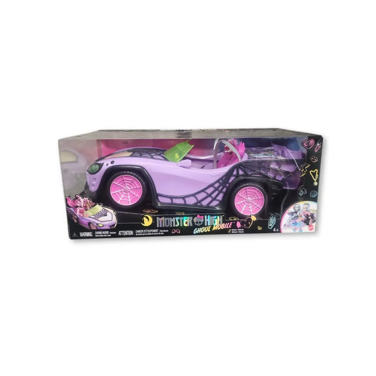 2022 Monster High Ghoul Mobile Toy Car