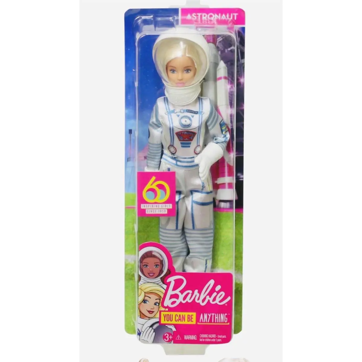 Barbie Astronaut 60th Anniversary Doll You Can Be Anything