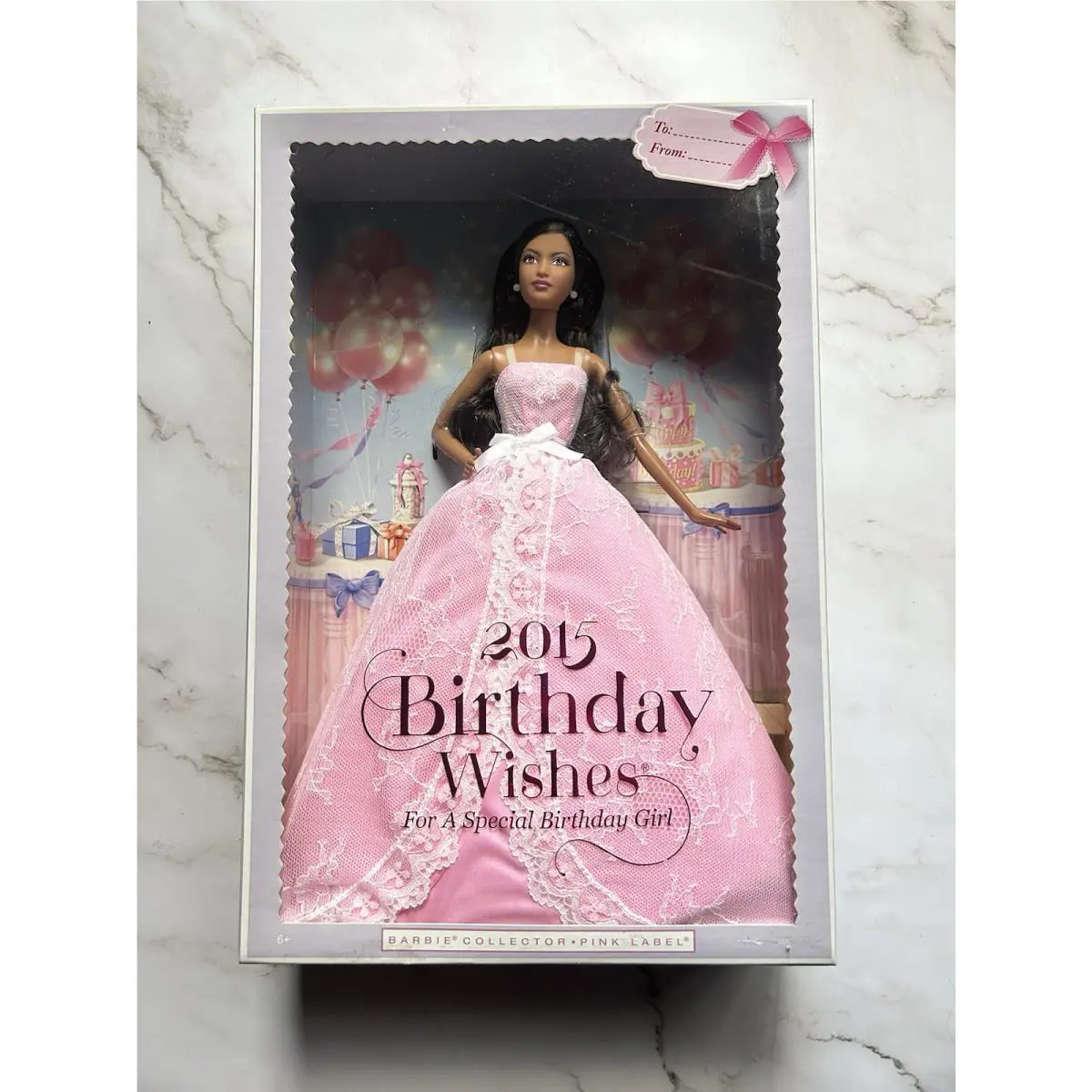 Mattel Pink Label 2015 Birthday Wishes AA Barbie Doll