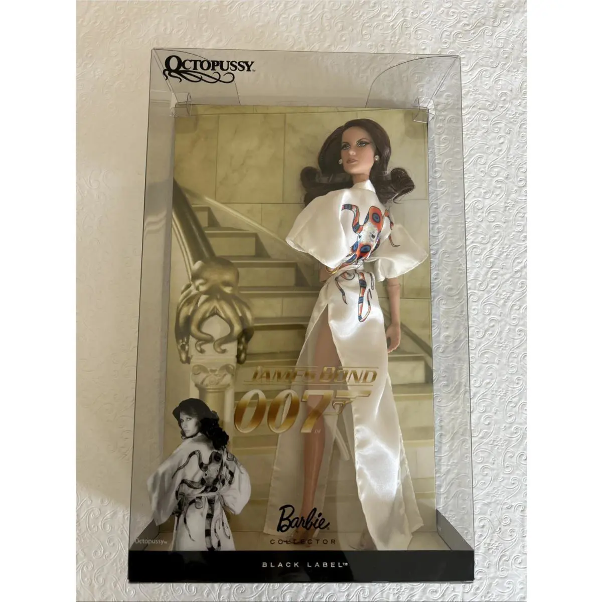 2010 James Bond 007 Octopussy Barbie Collector Doll Black Label