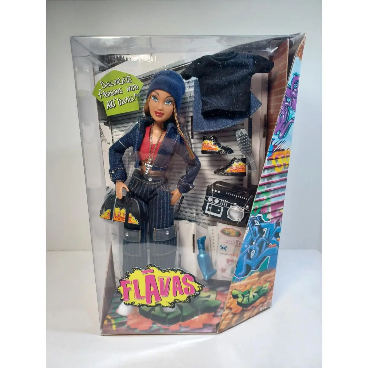 Flavas Doll Tika Brunette Hair Rare