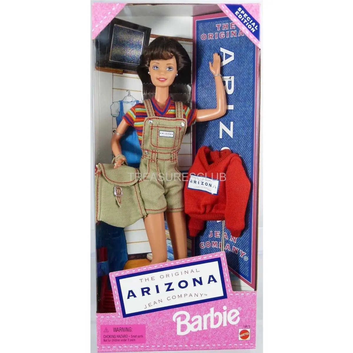 Arizona Jean Company Barbie Doll Special Edition - 19873 Nrfb 1997 Mattel Inc